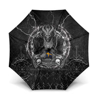 Sweden Viking Umbrella Odin's Raven Legacy - Wonder Print Shop