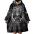Personalized Sweden Viking Wearable Blanket Hoodie Odin's Raven Legacy - Wonder Print Shop