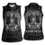 Personalized Sweden Viking Women Sleeveless Polo Shirt Odin's Raven Legacy - Wonder Print Shop