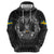 Personalized Sweden Viking Zip Hoodie Odin's Raven Legacy - Wonder Print Shop