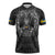 Personalized Sweden Viking Zipper Polo Shirt Odin's Raven Legacy - Wonder Print Shop
