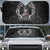 Faroe Islands Viking Auto Sun Shade Odin's Raven Legacy - Wonder Print Shop