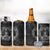Personalized Faroe Islands Viking 4 in 1 Can Cooler Tumbler Odin's Raven Legacy - Wonder Print Shop