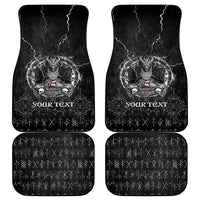 Faroe Islands Viking Car Mats Odin's Raven Legacy - Wonder Print Shop