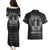 Personalized Faroe Islands Viking Couples Matching Puletasi and Hawaiian Shirt Odin's Raven Legacy - Wonder Print Shop