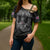 Personalized Faroe Islands Viking Cross Shoulder Shirt Odin's Raven Legacy - Wonder Print Shop