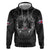 Personalized Faroe Islands Viking Hoodie Odin's Raven Legacy - Wonder Print Shop