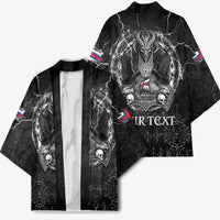 Personalized Faroe Islands Viking Kimono Odin's Raven Legacy - Wonder Print Shop