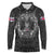 Personalized Faroe Islands Viking Long Sleeve Polo Shirt Odin's Raven Legacy - Wonder Print Shop