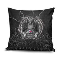 Faroe Islands Viking Pillow Cover Odin's Raven Legacy - Wonder Print Shop