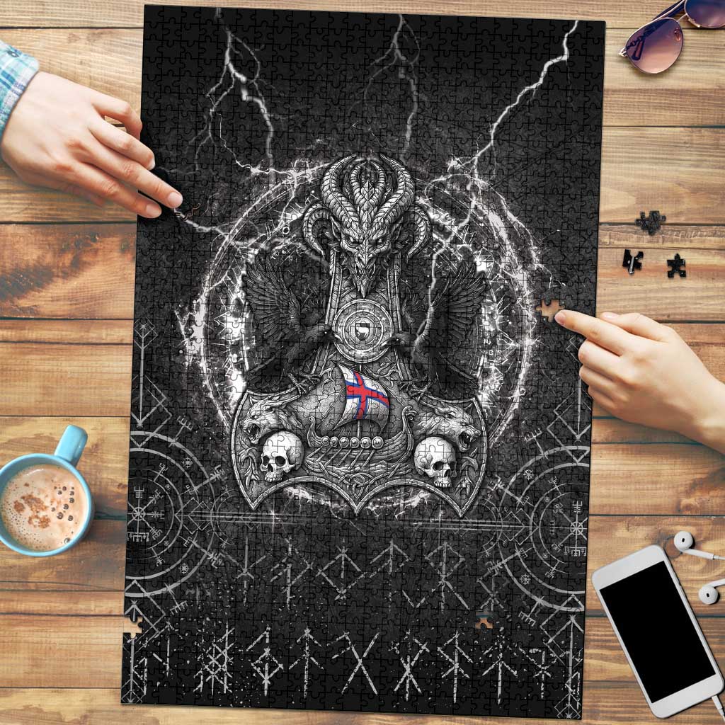 Faroe Islands Viking Puzzle Odin's Raven Legacy - Wonder Print Shop