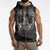 Personalized Faroe Islands Viking Sleeveless Zip Hoodie Odin's Raven Legacy - Wonder Print Shop