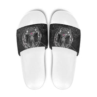 Faroe Islands Viking Slide Sandals Odin's Raven Legacy - Wonder Print Shop