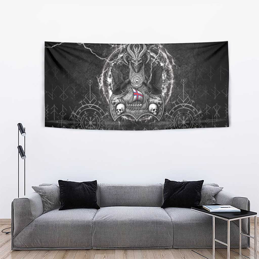Faroe Islands Viking Tapestry Odin's Raven Legacy - Wonder Print Shop