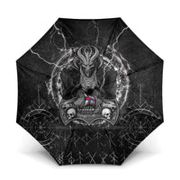 Faroe Islands Viking Umbrella Odin's Raven Legacy - Wonder Print Shop