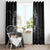 Faroe Islands Viking Window Curtain Odin's Raven Legacy - Wonder Print Shop