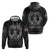 Personalized Faroe Islands Viking Zip Hoodie Odin's Raven Legacy - Wonder Print Shop