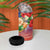 Dominican Republic Christmas 4 in 1 Can Cooler Tumbler Santa Relaxing On The Beach - Wonder Print Shop