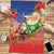 Dominican Republic Christmas Puzzle Santa Relaxing On The Beach - Wonder Print Shop