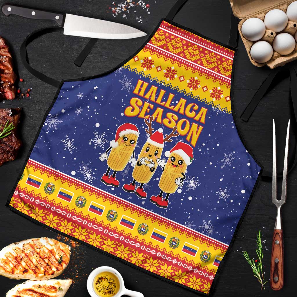 Venezuela Christmas Apron Hallaca Season - Wonder Print Shop