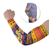Venezuela Christmas Arm Sleeves Hallaca Season - Wonder Print Shop