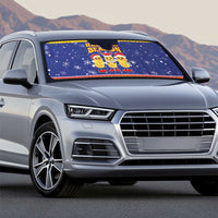 Venezuela Christmas Auto Sun Shade Hallaca Season - Wonder Print Shop