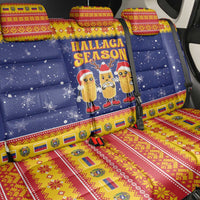 Venezuela Christmas Back Car Seat Cover Hallaca Season - Wonder Print Shop