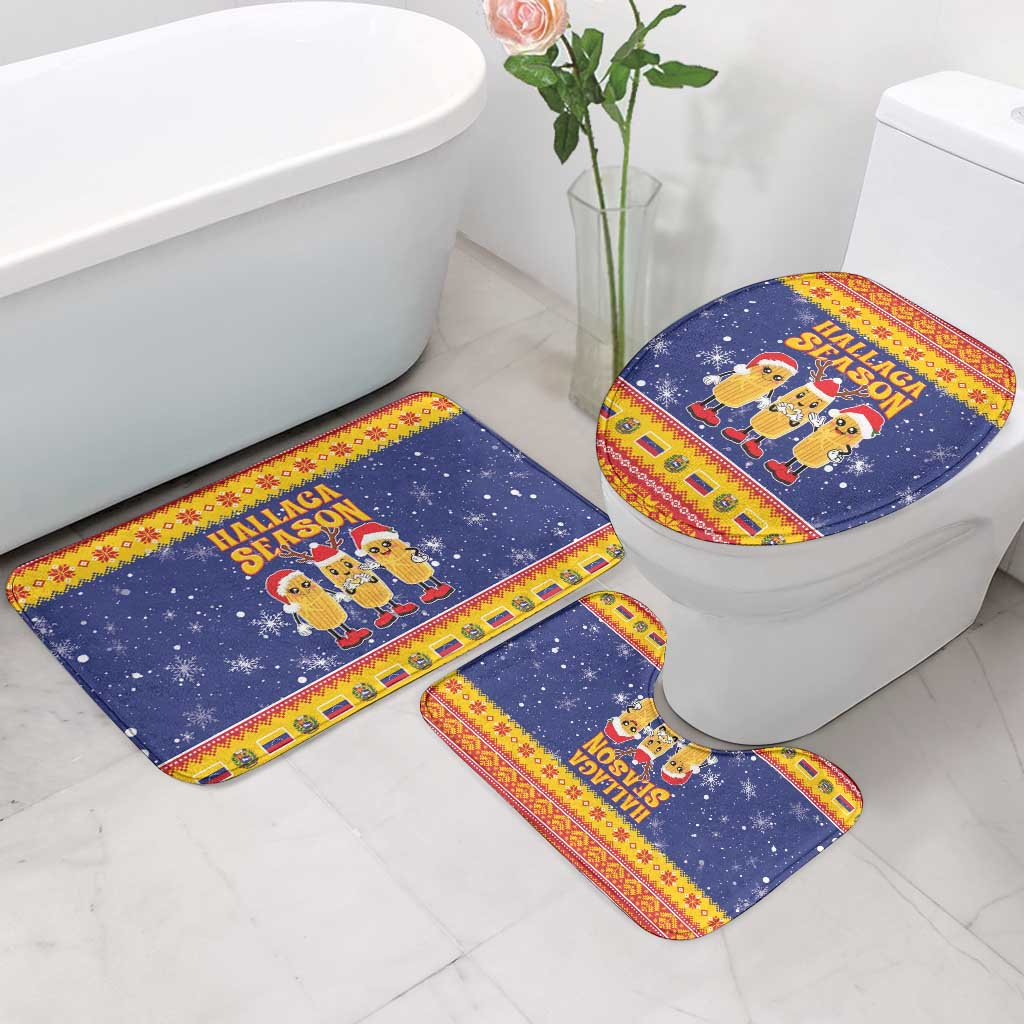 Venezuela Christmas Bathroom Set Hallaca Season - Wonder Print Shop