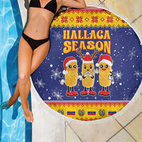 Venezuela Christmas Beach Blanket Hallaca Season - Wonder Print Shop