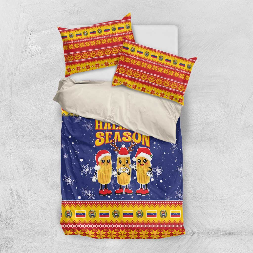 Venezuela Christmas Bedding Set Hallaca Season - Wonder Print Shop