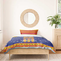 Venezuela Christmas Bedding Set Hallaca Season - Wonder Print Shop