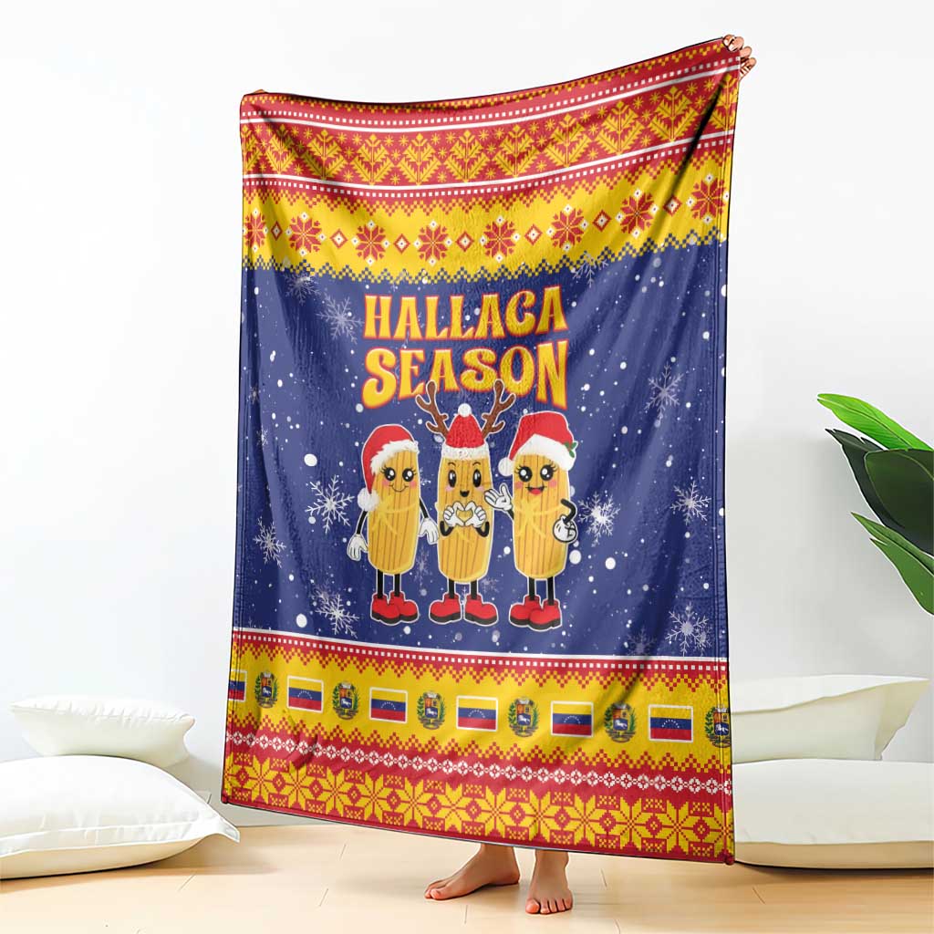 Venezuela Christmas Blanket Hallaca Season - Wonder Print Shop