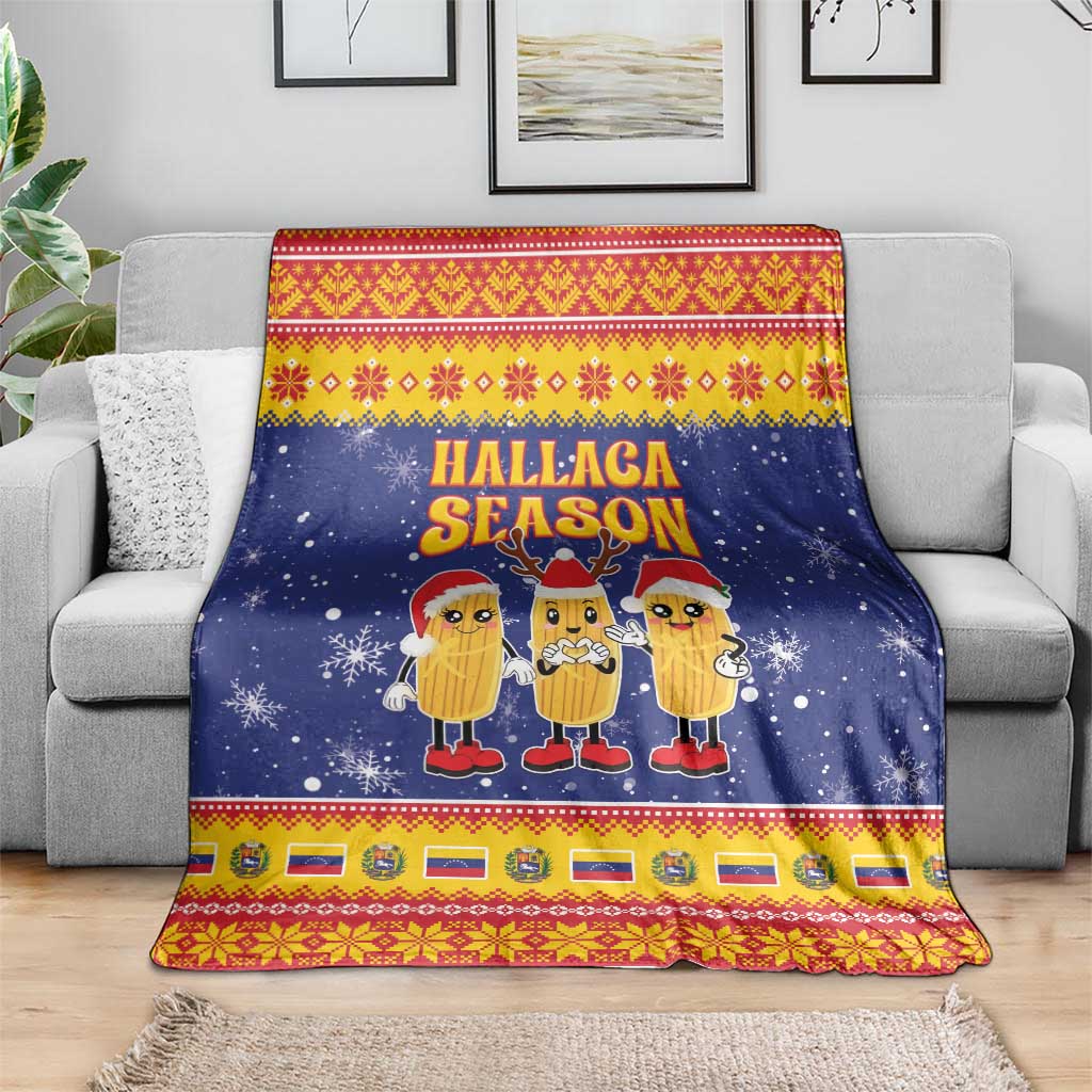 Venezuela Christmas Blanket Hallaca Season - Wonder Print Shop