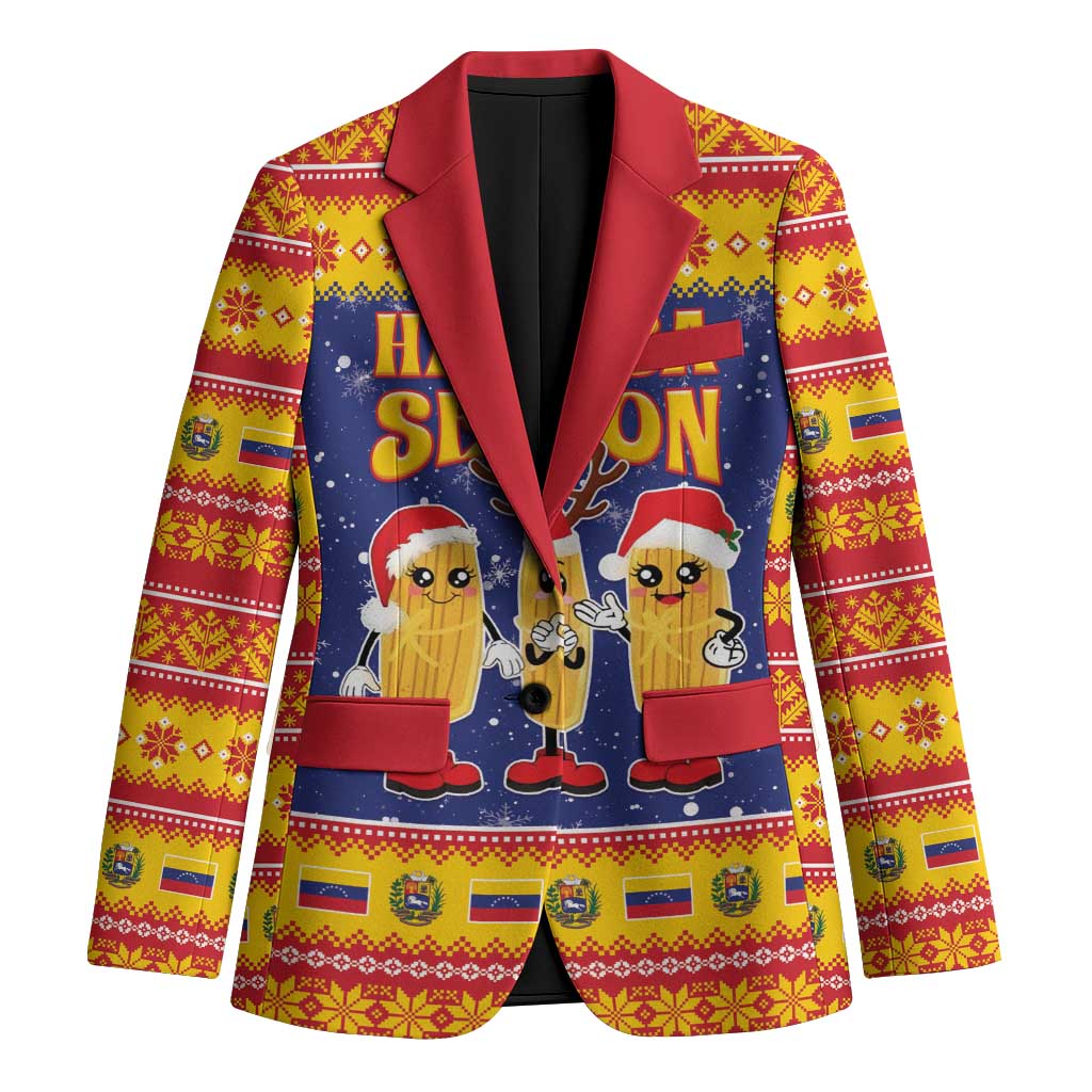 Venezuela Christmas Blazer Hallaca Season - Wonder Print Shop