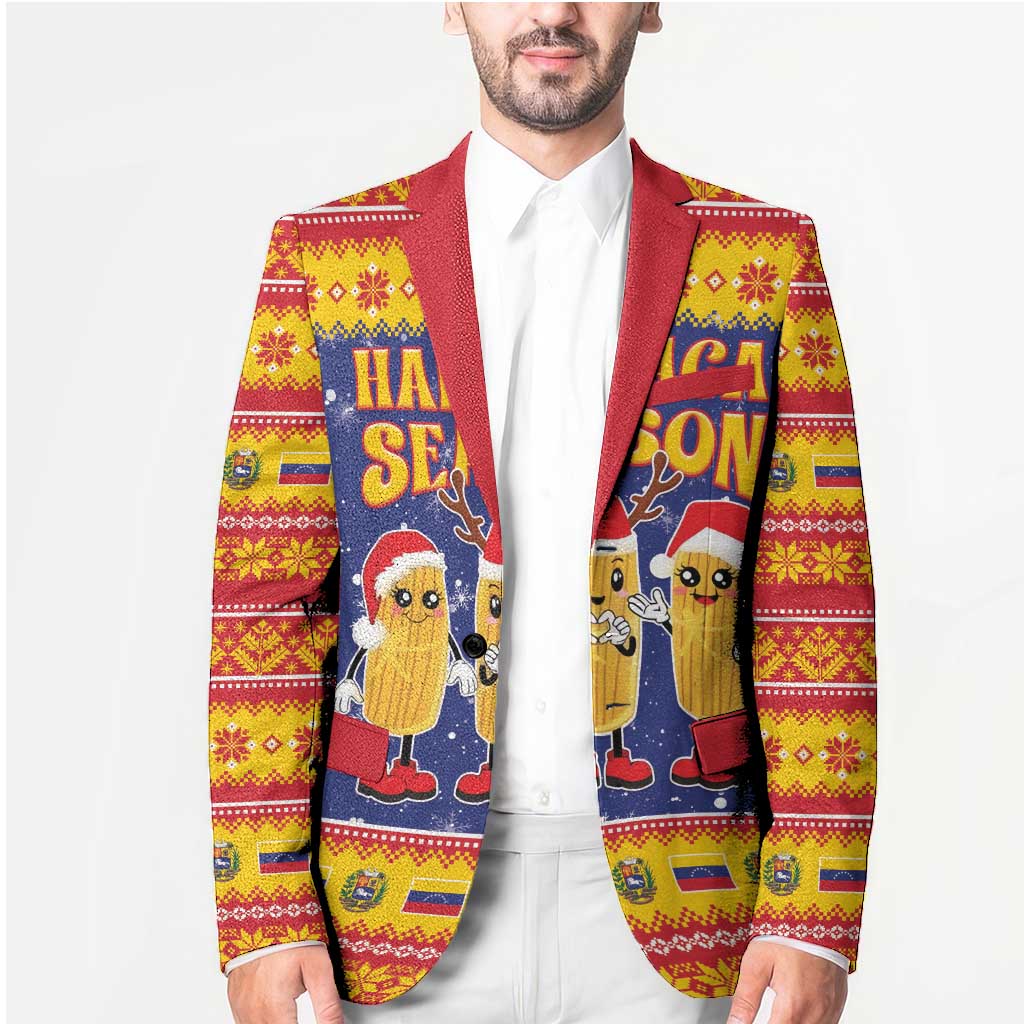 Venezuela Christmas Blazer Hallaca Season - Wonder Print Shop