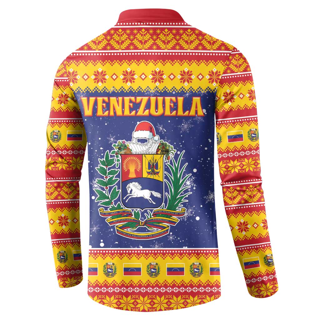 Venezuela Christmas Button Sweatshirt Hallaca Season - Wonder Print Shop