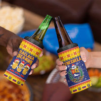 Venezuela Christmas 4 in 1 Can Cooler Tumbler Hallaca Season - Wonder Print Shop