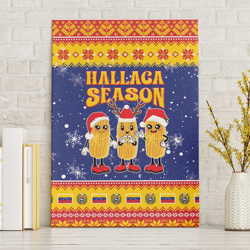Venezuela Christmas Canvas Wall Art Hallaca Season - Wonder Print Shop