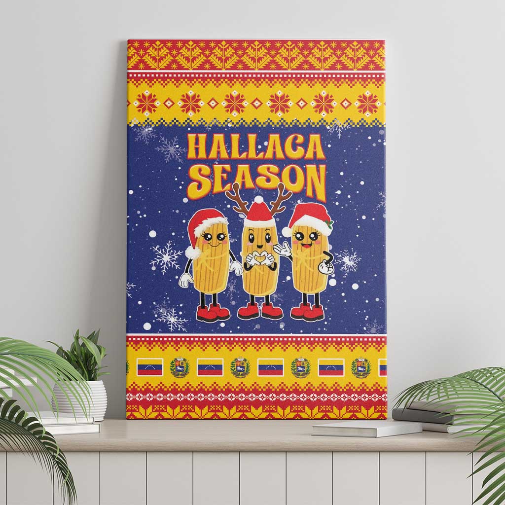 Venezuela Christmas Canvas Wall Art Hallaca Season - Wonder Print Shop