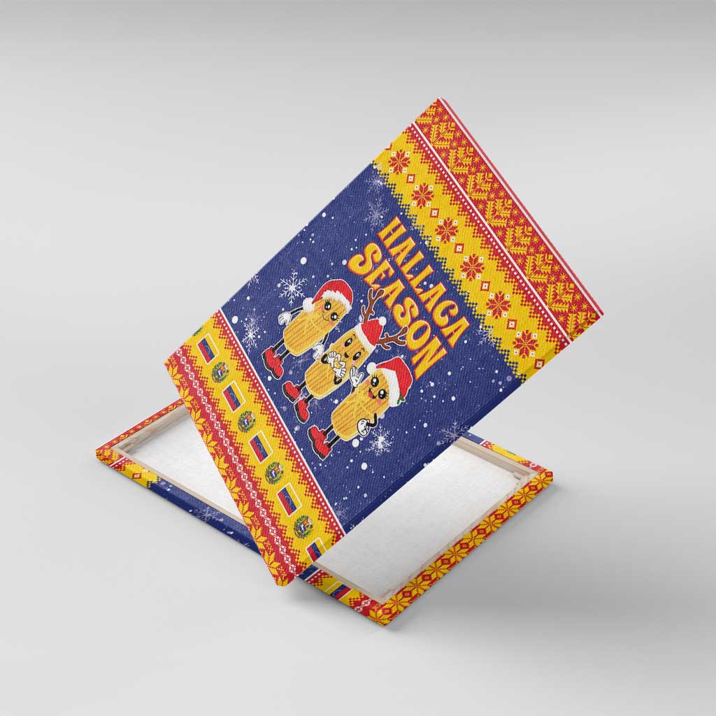 Venezuela Christmas Canvas Wall Art Hallaca Season - Wonder Print Shop