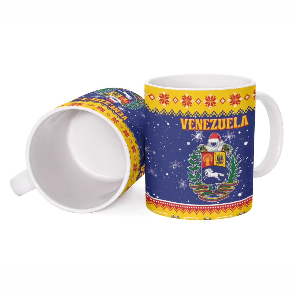 Venezuela Christmas Ceramic Mug Hallaca Season - Wonder Print Shop