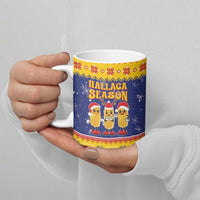 Venezuela Christmas Ceramic Mug Hallaca Season - Wonder Print Shop