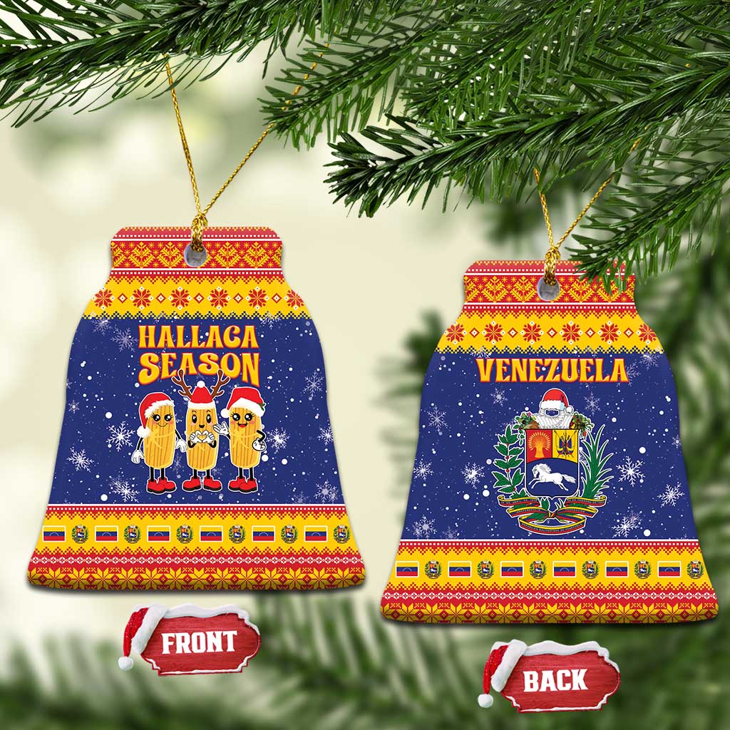 Venezuela Christmas Ceramic Ornament Hallaca Season - Wonder Print Shop