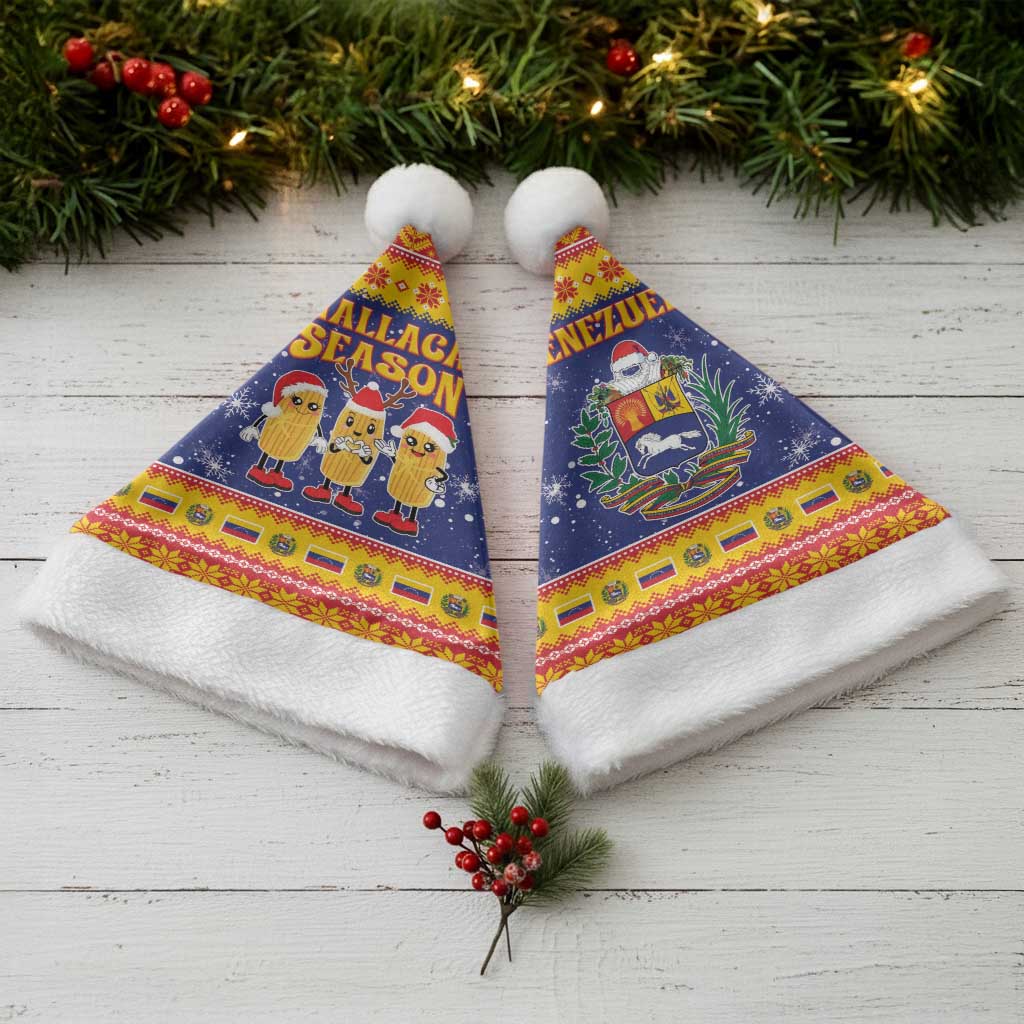 Venezuela Christmas Santa Hat Hallaca Season - Wonder Print Shop