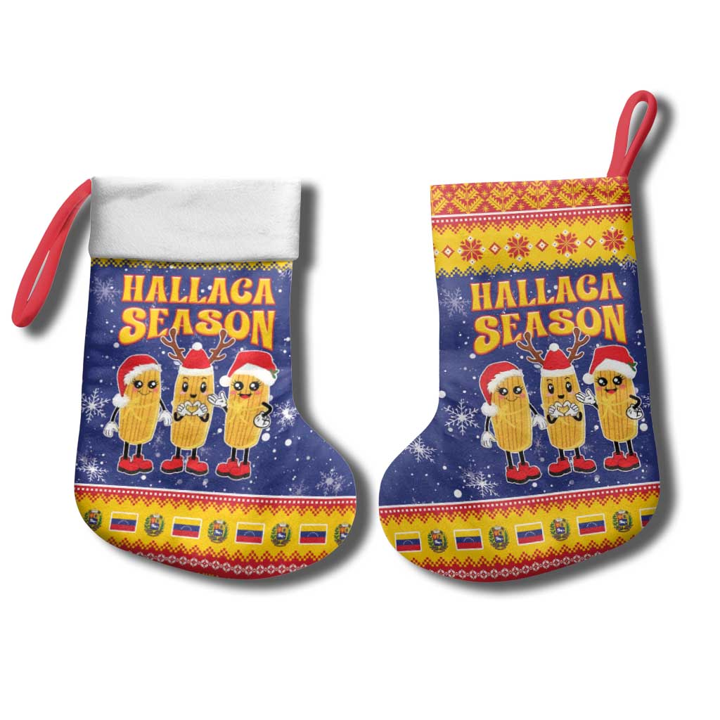 Venezuela Christmas Stocking Hallaca Season - Wonder Print Shop