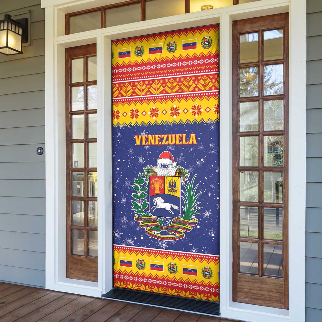 Venezuela Christmas Door Cover Hallaca Season - Wonder Print Shop