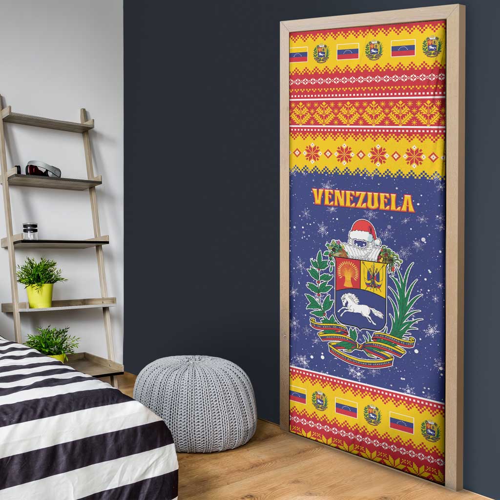 Venezuela Christmas Door Cover Hallaca Season - Wonder Print Shop