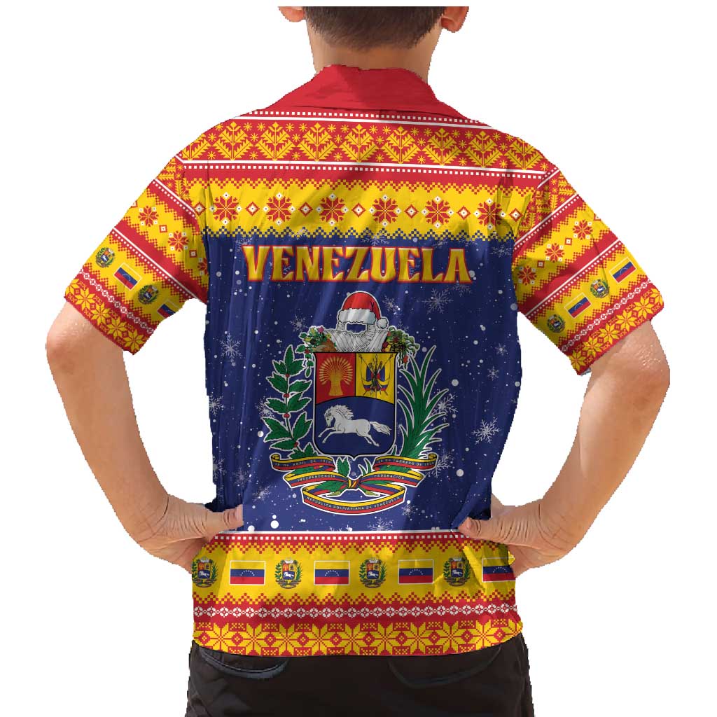 Venezuela Christmas Family Matching Mermaid Dress and Hawaiian Shirt Hallaca Season - Wonder Print Shop