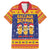 Venezuela Christmas Family Matching Mermaid Dress and Hawaiian Shirt Hallaca Season - Wonder Print Shop