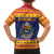 Venezuela Christmas Family Matching Off The Shoulder Long Sleeve Dress and Hawaiian Shirt Hallaca Season - Wonder Print Shop